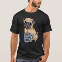 Kaffee Mops Hund ist Liebe, ich Liebe mein Mops Ba