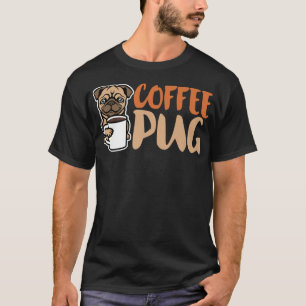 Kaffee Mops Hund ist Liebe, ich Liebe mein Mops Ba T-Shirt