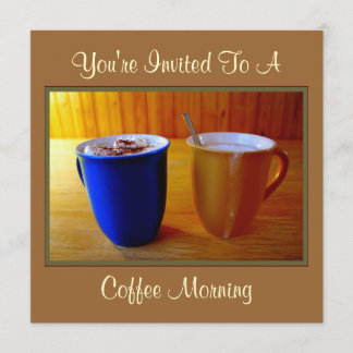 Kaffee-Morgen Einladung