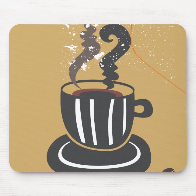Kaffee Mousepad (Vorne)