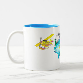 KAFFEE-MUGUNGEN NUR FÜR DIE KAFFELBATTEN ZWEIFARBIGE TASSE