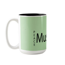 "Kaffee + Musik = Frieden