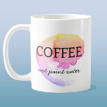 Kaffee nicht Paint Water Artist Spaß Kaffeetasse<br><div class="desc">Für jeden Künstler oder Maler,  der seine Bürste in seinem Tee oder Kaffee ausgespült hat oder versehentlich einen Schluck Farbwasser gehabt hat. Ich war auch da! Kunst Spaß,  ein Lächeln zu wecken.</div>