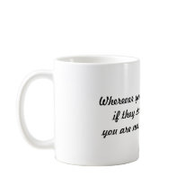 Kaffee nur in der guter Platz-Tasse