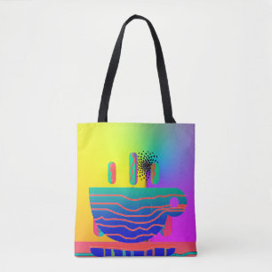 Kaffee oder Tee? Dekorativ Tasche