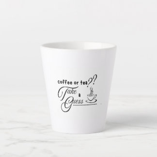 Kaffee oder Tee? Milchtasse