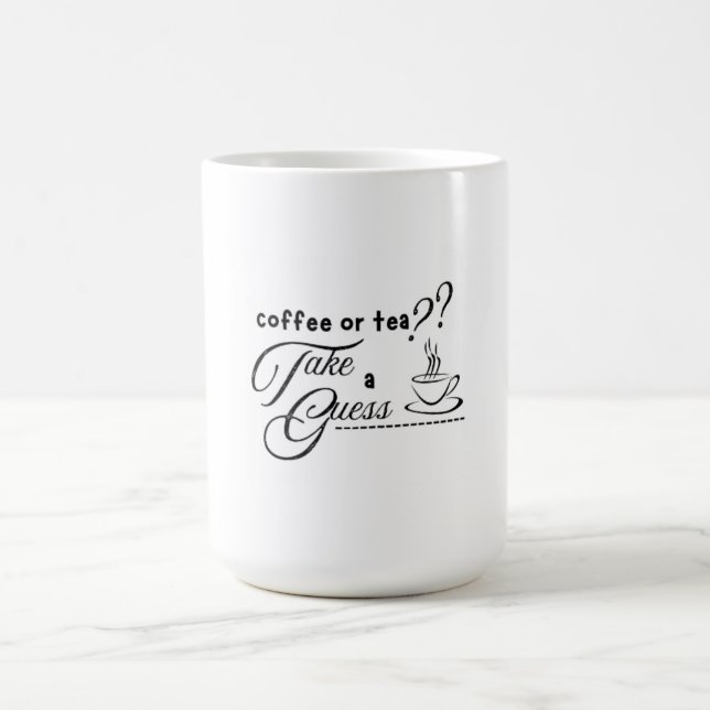 Kaffee oder Tee? Verwandlungstasse (Zentrum)