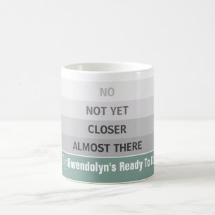 Kaffee- oder Teepegel witzig Kaffeetasse