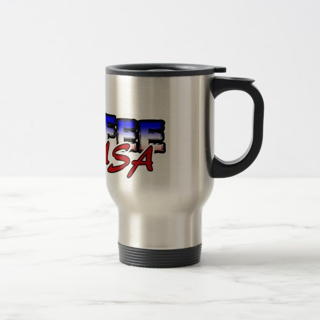 Kaffee-Party USA Reisebecher (Rechts)