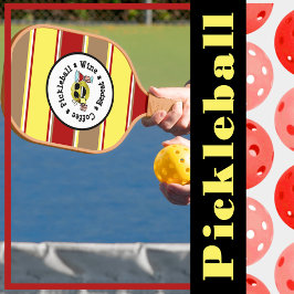 Kaffee, Pickleball, Wein, Pickleball Addict wieder Schläger