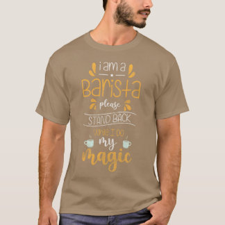 Kaffee-Portafilter Espresso retro T-Shirt