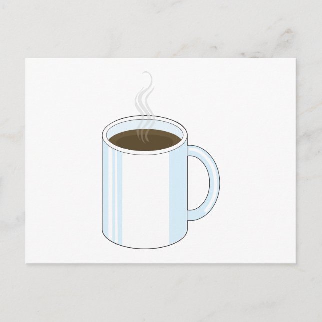 Kaffee Postkarte (Vorderseite)