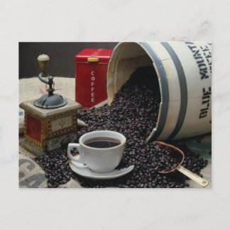 Kaffee Postkarte
