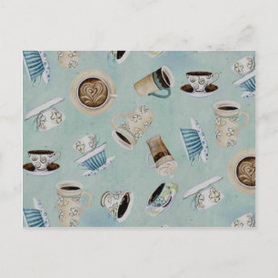 Kaffee Postkarte