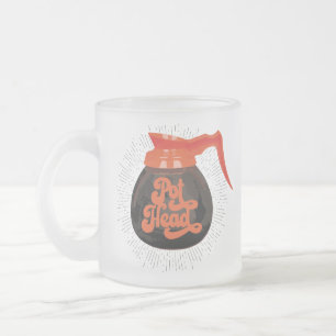 (Kaffee) Pot Head Glass Kaffee Tasse