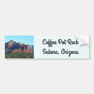 Kaffee Pot Rock I in Sedona Autoaufkleber
