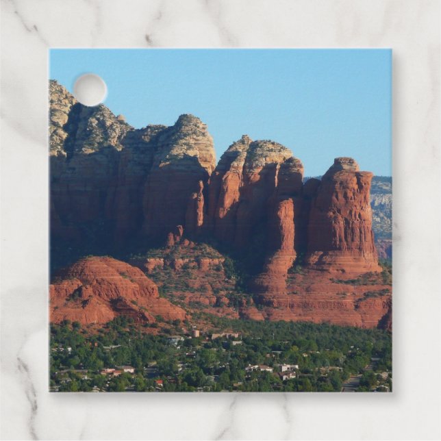 Kaffee Pot Rock I in Sedona Geschenkanhänger (Vorderseite)
