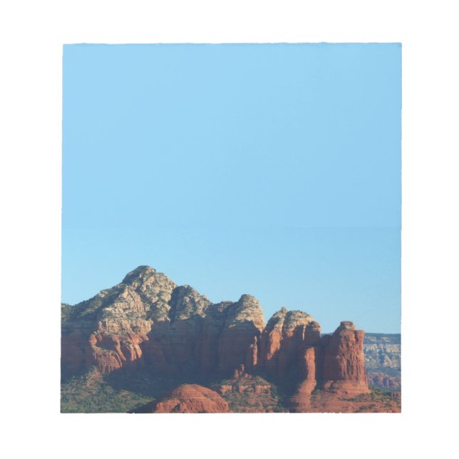 Kaffee Pot Rock I in Sedona Notizblock (Vorderseite)