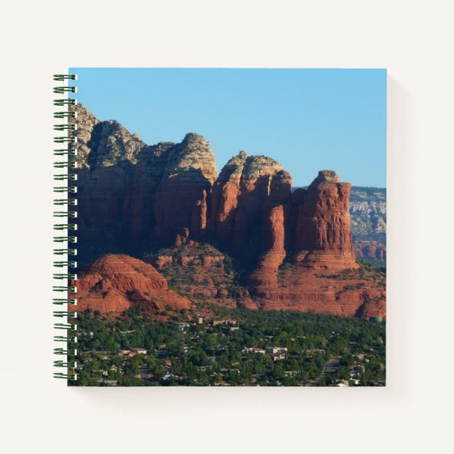 Kaffee Pot Rock I in Sedona Notizbuch (Vorderseite)