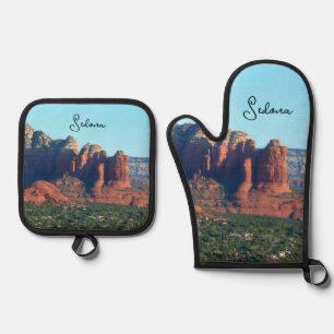 Kaffee Pot Rock I in Sedona Ofenhandschuh & Topflappen-Set