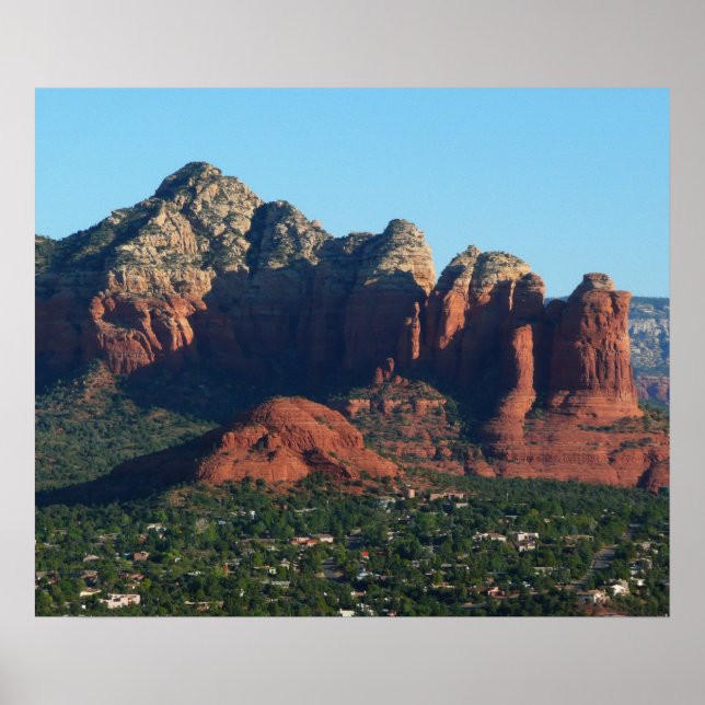 Kaffee Pot Rock I in Sedona Poster (Vorne)