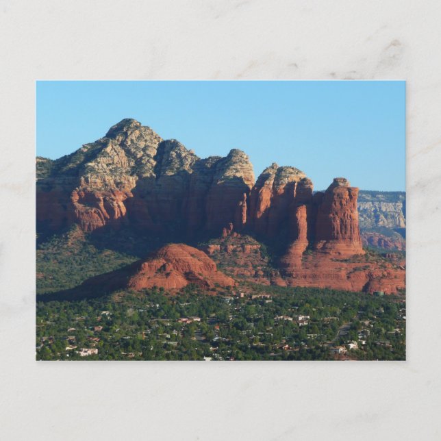 Kaffee Pot Rock I in Sedona Postkarte (Vorderseite)
