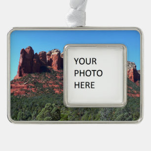 Kaffee Pot Rock II in Sedona Arizona Rahmen-Ornament Silber