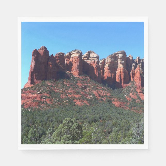 Kaffee Pot Rock II in Sedona Arizona Serviette (Vorderseite)