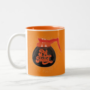 (Kaffee) Pottkopf Zwei-Tonen-Kaffee-Tasse Zweifarbige Tasse