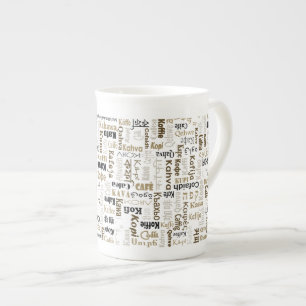 Kaffee Prozellantasse
