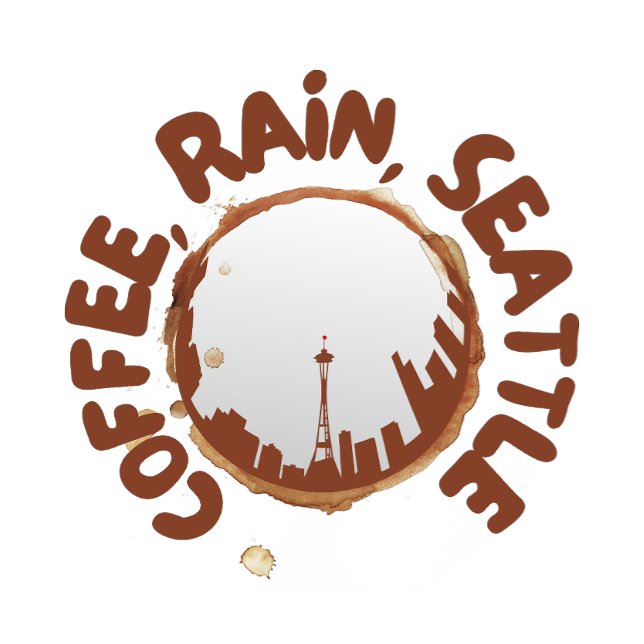 Kaffee Rain Seattle T-Shirt (Von Creator hochgeladen)