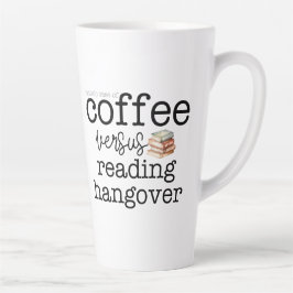 Kaffee / Reading Hangover Milchtasse