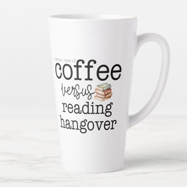 Kaffee / Reading Hangover Milchtasse (Rechts)