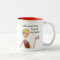 "Kaffee Rette Leben - Meine Familie Gefragt" DIVA