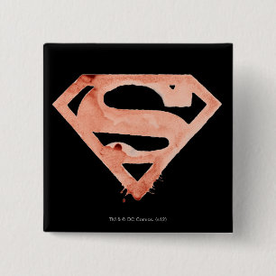 Kaffee S Symbol - Rot Button