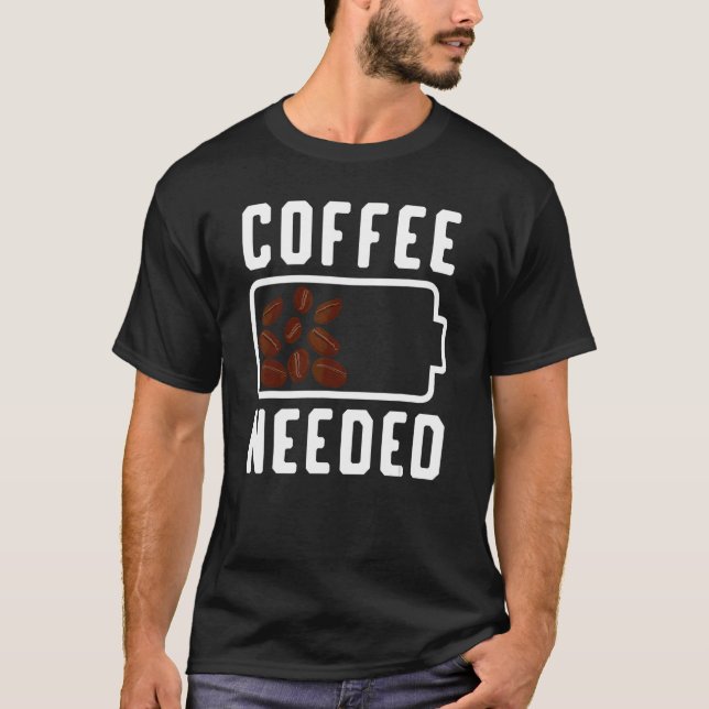 Kaffee  Sagt Kaffeetrinker Espresso Kaffee Outfit T-Shirt (Vorderseite)