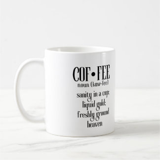 Kaffee, Sanität in einer Tasse, flüssiges Gold, lu Kaffeetasse