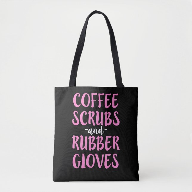 Kaffee scheuert sich und tasche (Vorderseite)