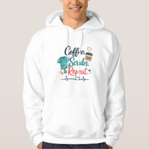 Kaffee. Schrubben. Wiederholen. Hoodie