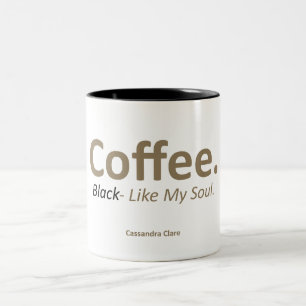Kaffee, schwarz 11 oz Zwei Tone Funny Mug Zweifarbige Tasse