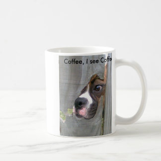 Kaffee, sehe ich Kaffee! Kaffeetasse
