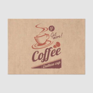 Kaffee Seidenpapier