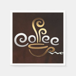 Kaffee Serviette
