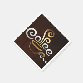 Kaffee Serviette