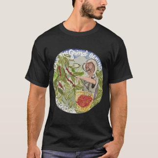 Kaffee-Shirt im Freien T-Shirt