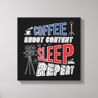 Kaffee Shoot Content Sleep Wiederholung