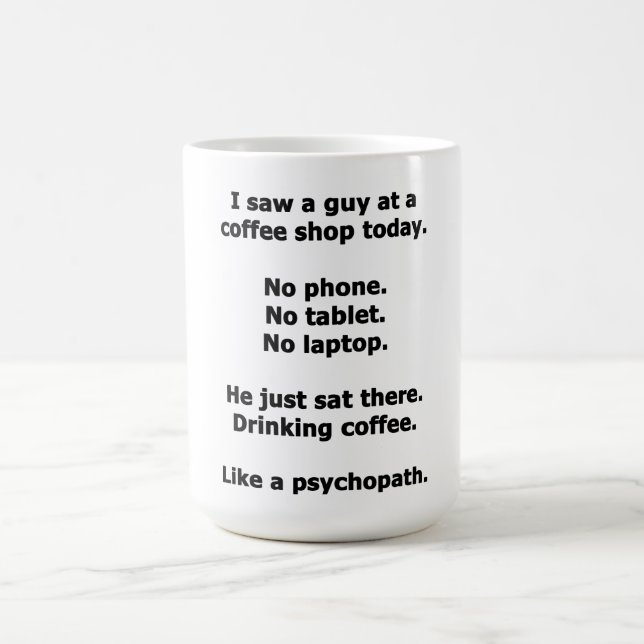 Kaffee-Shop Kaffeetasse (Mittel)