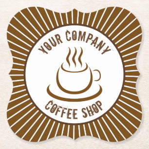 Kaffee-Shop Untersetzer