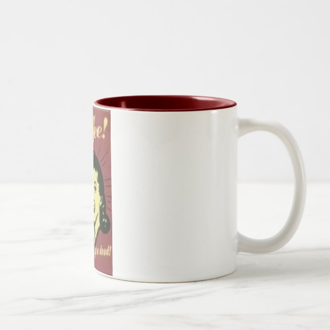Kaffee! Sie können schlafen, wenn Sie tote Tasse (Rechts)