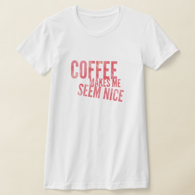 Kaffee Spaß T - Shirt (Ablage )